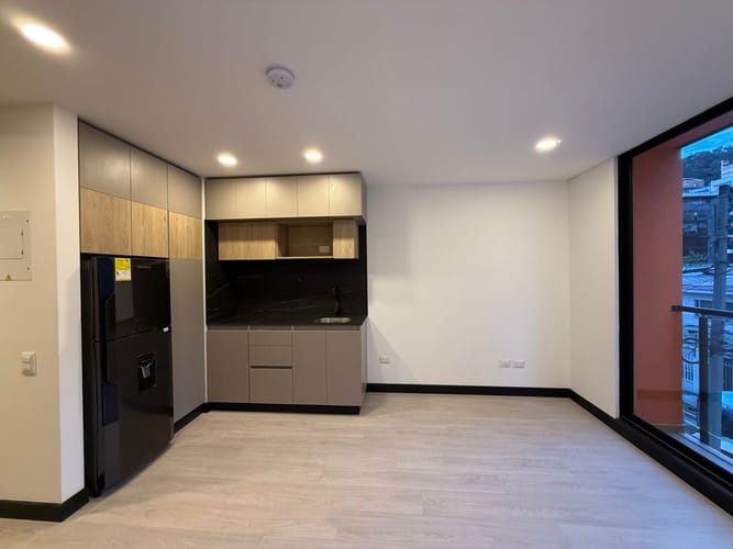 Apartamento de 1 alcoba en arriendo en Santa Barbara Oriental, Bogotá, 37 m² · foto 3 de 24