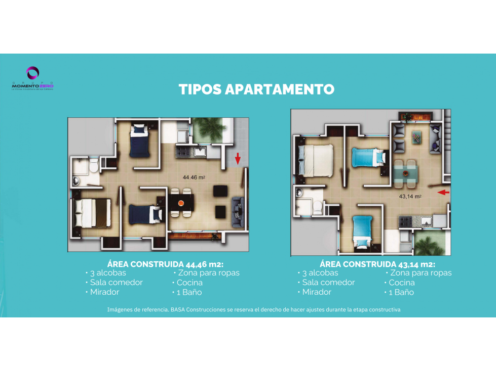 Apartamento en venta en Ub. Multiusos Et. Ii, Dosquebradas · foto 8 de 10