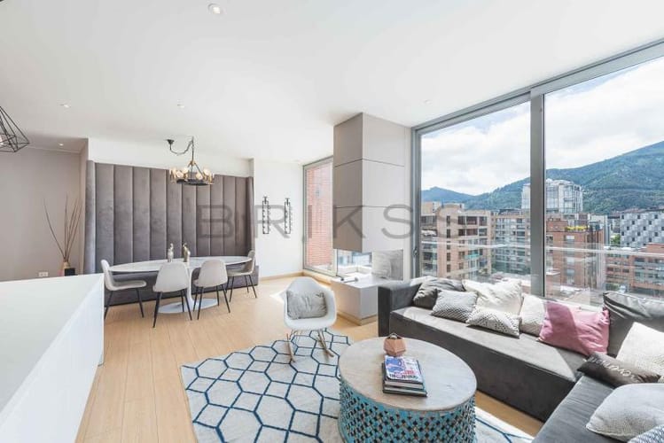 Apartamento de 2 alcobas en arriendo en Chico, Bogotá, 163 m² · foto 4 de 21