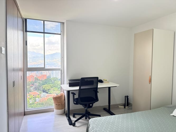 Apartamento de 2 alcobas en arriendo en Loma El Atravesado, Envigado, 91 m² · foto 14 de 17