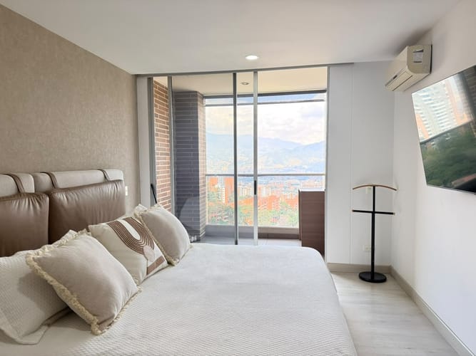 Apartamento de 2 alcobas en arriendo en Loma El Atravesado, Envigado, 91 m² · foto 13 de 17