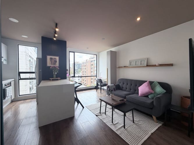 Apartaestudio en venta en Chico, Bogotá, 50 m² · foto 3 de 9