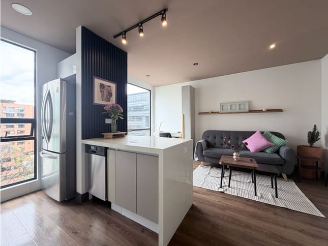 Apartaestudio en venta en Chico, Bogotá, 50 m² · foto 4 de 9
