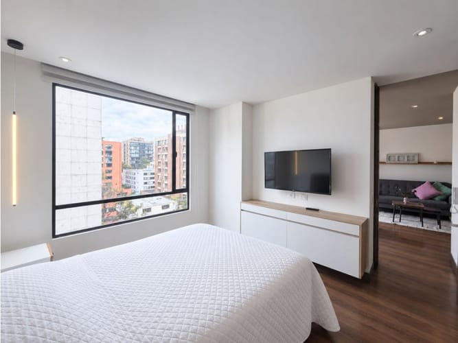 Apartaestudio en venta en Chico, Bogotá, 50 m² · foto 7 de 9