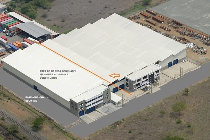Bodega en arriendo en Arroyohondo, Yumbo, 3510 m² · foto 2 de 12