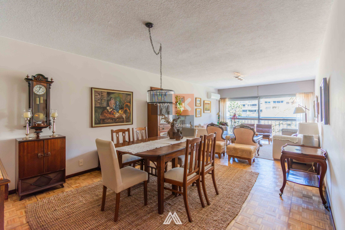 Alquiler apartamento de 3 dormitorios en Punta Carretas · Foto 3
