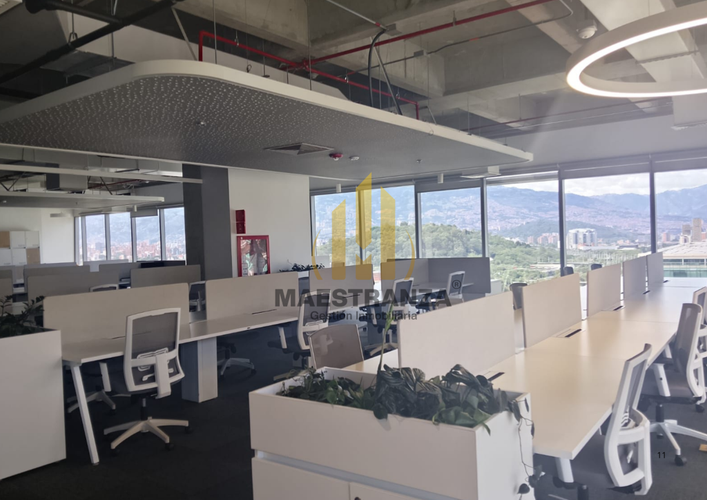 Oficina en arriendo en Ciudad Del Río, Medellín, 1683 m² · foto 12 de 14