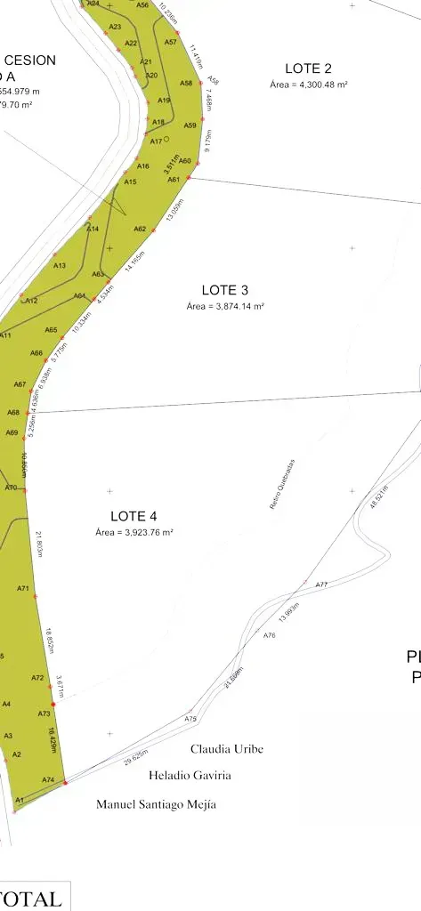 Lote en venta en El Porvenir, Rionegro, 4300 m² · foto 11 de 12