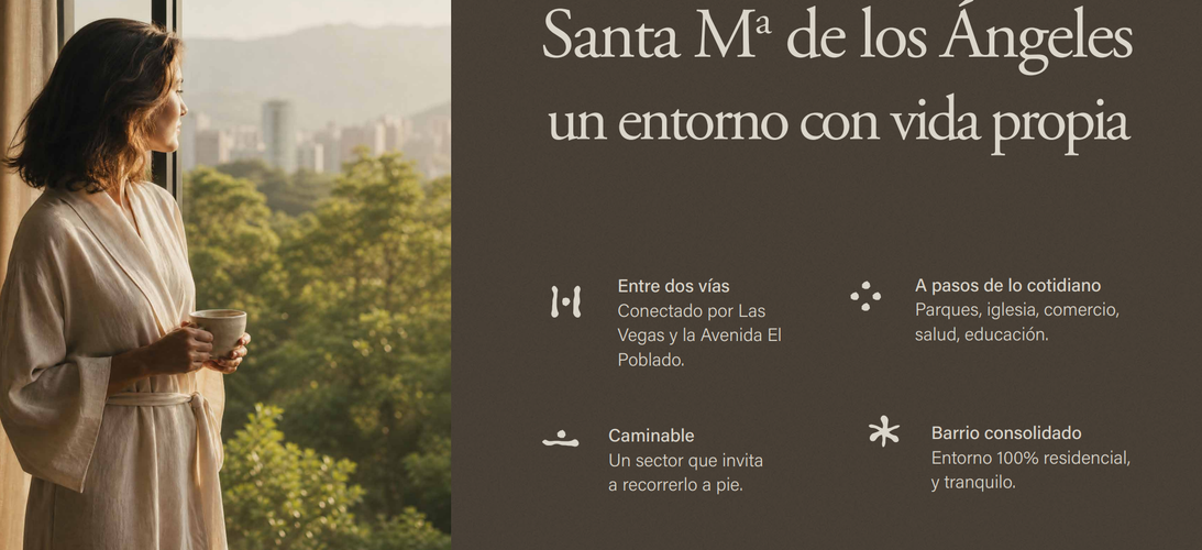 Apartamento de 2 alcobas en venta en El Poblado, Medellín, 98 m² · foto 9 de 24