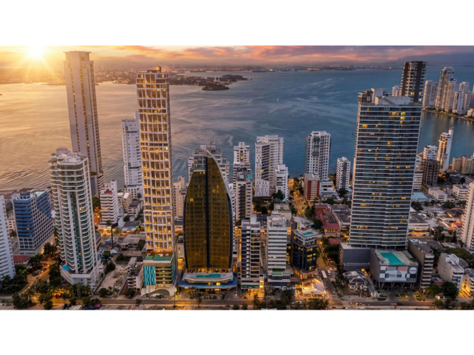 Apartamento de 1 alcoba en venta en Bocagrande, Cartagena, 56 m² · foto 2 de 20