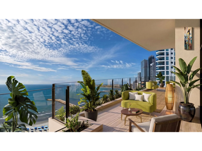 Apartamento de 1 alcoba en venta en Bocagrande, Cartagena, 56 m² · foto 8 de 20