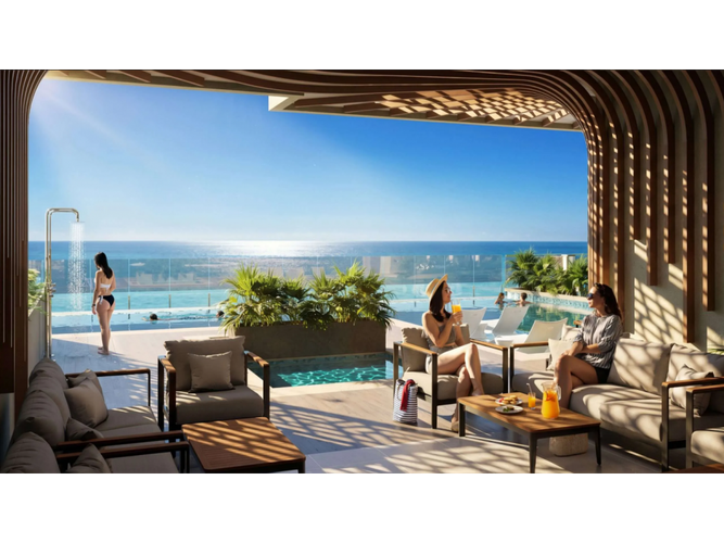 Apartamento de 1 alcoba en venta en Bocagrande, Cartagena, 56 m² · foto 13 de 20