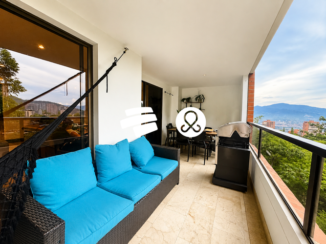Apartamento de 4 alcobas en venta en Altos Del Poblado, Medellín, 286 m² · foto 4 de 23