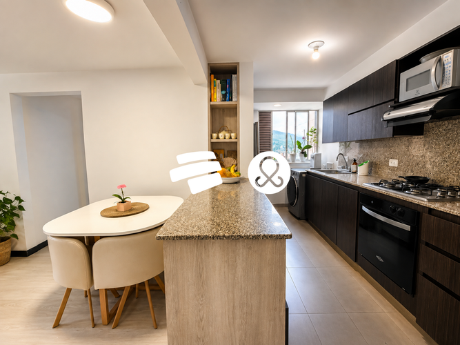 Apartamento de 2 alcobas en venta en La Castellana, Medellín, 74 m² · foto 4 de 18
