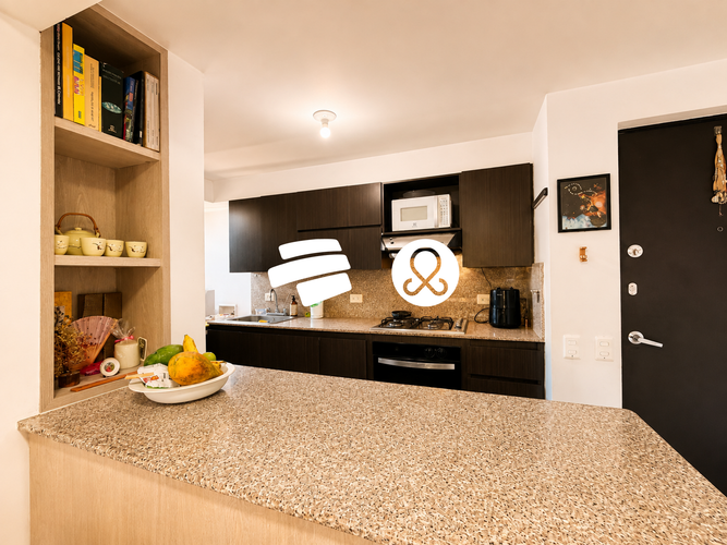 Apartamento de 2 alcobas en venta en La Castellana, Medellín, 74 m² · foto 5 de 18