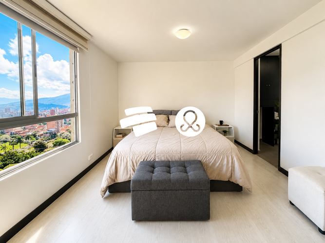 Apartamento de 2 alcobas en venta en La Castellana, Medellín, 74 m² · foto 8 de 18