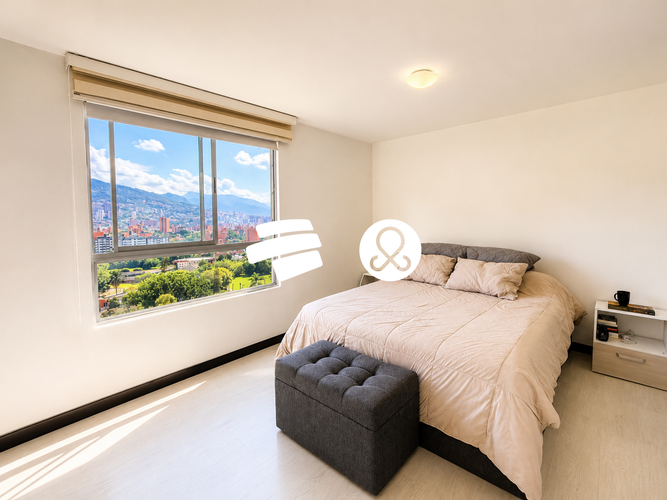 Apartamento de 2 alcobas en venta en La Castellana, Medellín, 74 m² · foto 9 de 18