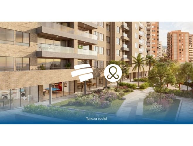 Apartamento de 2 alcobas en venta en El Poblado, Medellín, 67 m² · foto 8 de 10