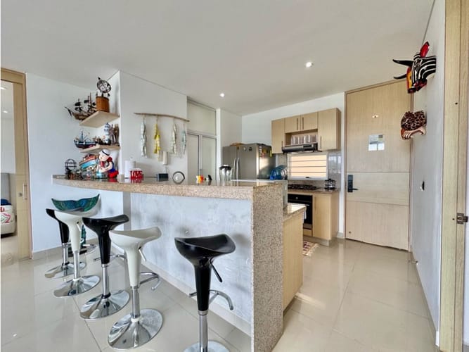 Apartamento de 2 alcobas en venta en Salguero, Santa Marta, 97 m² · foto 8 de 24