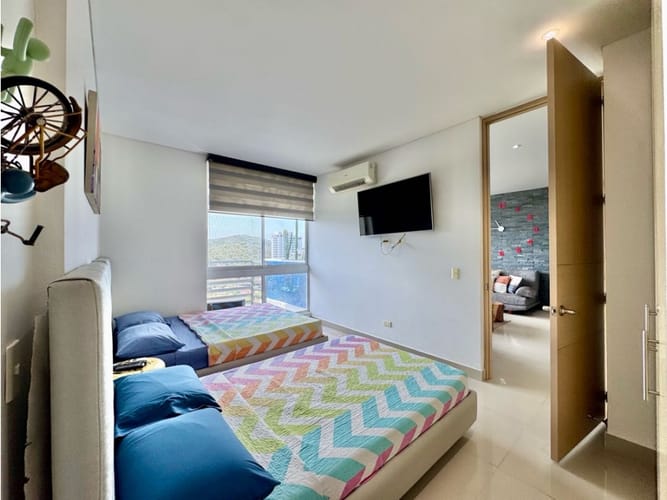 Apartamento de 2 alcobas en venta en Salguero, Santa Marta, 97 m² · foto 16 de 24