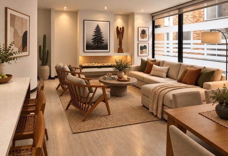 Apartamento de 2 alcobas en venta en Chicó Navarra, Bogotá, 108 m² · foto 2 de 9