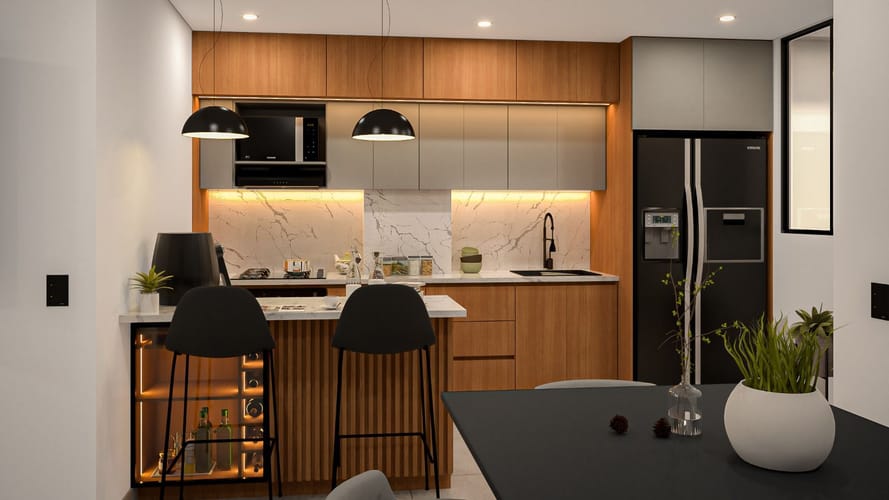 Apartamento de 2 alcobas en venta en Palermo, Medellín, 63 m² · foto 6 de 10