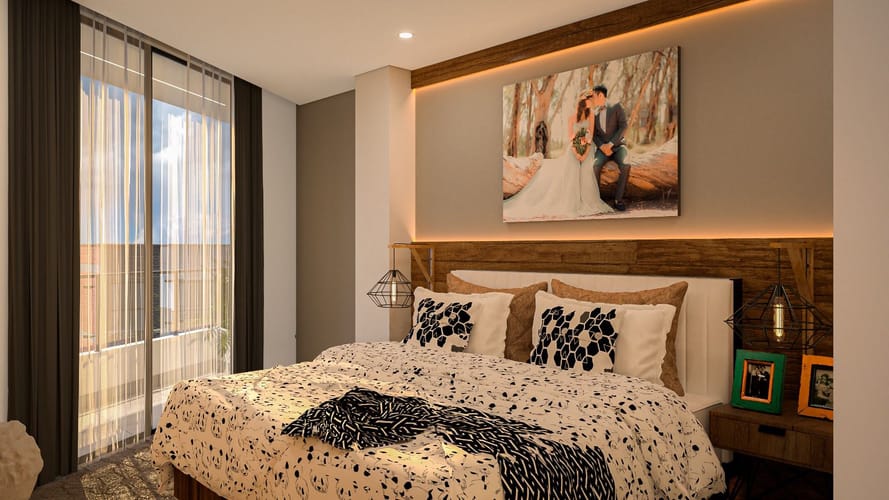 Apartamento de 2 alcobas en venta en Palermo, Medellín, 63 m² · foto 9 de 10