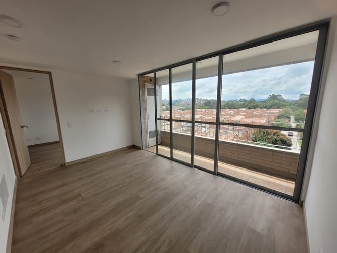 Apartamento de 2 alcobas en arriendo en El Porvenir, Rionegro, 57 m² · foto 4 de 19