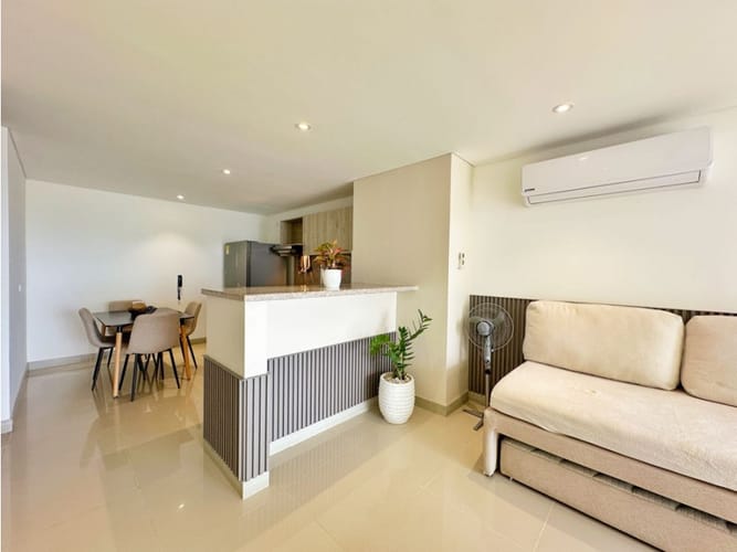 Apartamento de 2 alcobas en venta en Crespo, Cartagena, 104 m² · foto 4 de 12