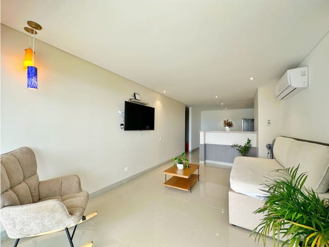 Apartamento de 2 alcobas en venta en Crespo, Cartagena, 104 m² · foto 6 de 12