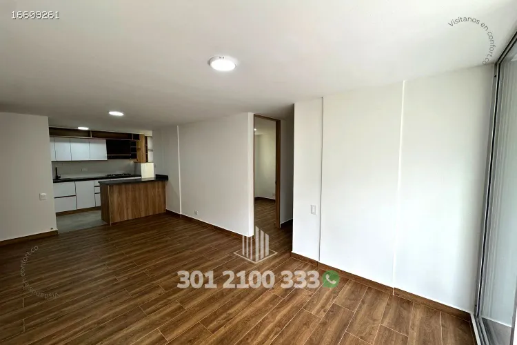Apartamento de 3 alcobas en arriendo en Altos Del Poblado, Medellín, 76 m² · foto 2 de 24