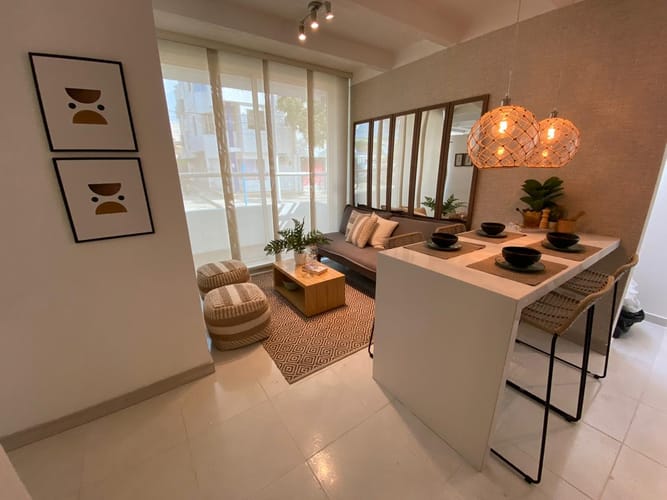 Apartamento de 2 alcobas en venta en Nuevo Campestre, Cartagena, 42 m² · foto 4 de 12