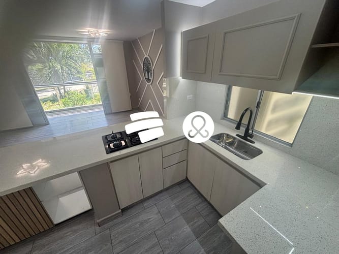 Apartamento de 2 alcobas en venta en Serena Del Mar, Cartagena, 62 m² · foto 4 de 9