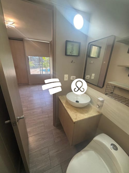 Apartamento de 2 alcobas en venta en Serena Del Mar, Cartagena, 62 m² · foto 6 de 9