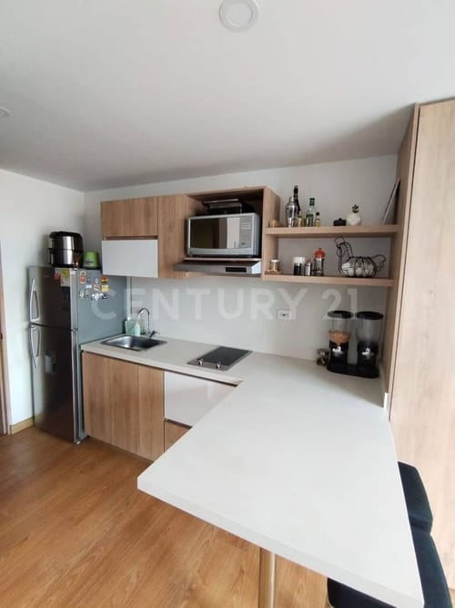 Apartamento de 1 alcoba en venta en Prado Pinzon, Bogotá, 24 m² · foto 3 de 23