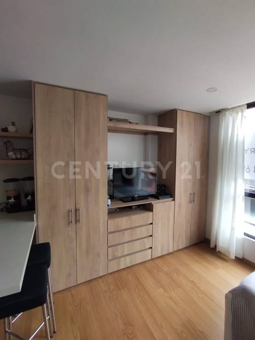 Apartamento de 1 alcoba en venta en Prado Pinzon, Bogotá, 24 m² · foto 4 de 23