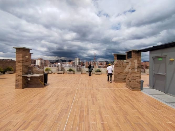Apartamento de 1 alcoba en venta en Prado Pinzon, Bogotá, 24 m² · foto 11 de 23