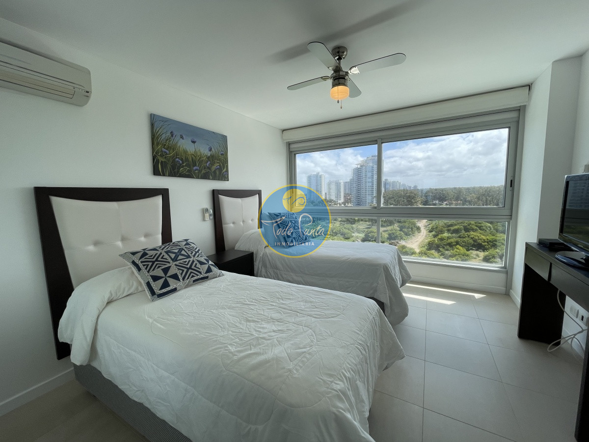 lLE PARC II  APARTAMENTO EN ALQUILER PUNTA DEL ESTE CON VISTA AL MAR 2 DORMITORIOS EXELENTE!!! · Foto 11