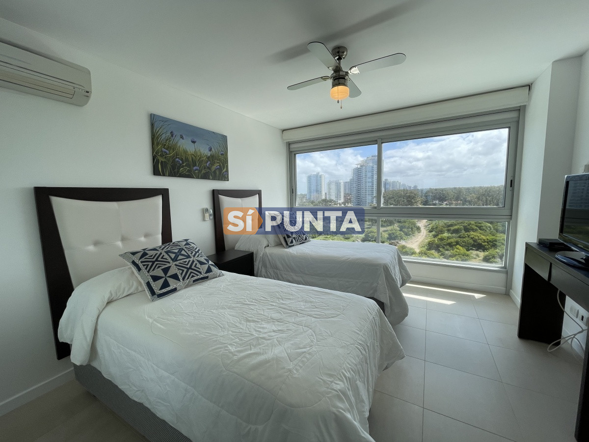 APARTAMENTO EN ALQUILER PUNTA DEL ESTE CON VISTA AL MAR 2 DORMITORIOS EXELENTE!!! · Foto 11