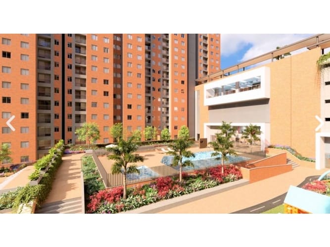 Apartamento de 2 alcobas en venta en Cuchillas De San Jose, Rionegro, 58 m² · foto 14 de 16