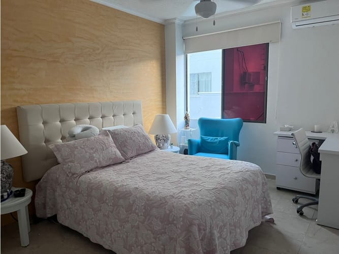 Apartamento de 3 alcobas en venta en Bocagrande, Cartagena, 125 m² · foto 5 de 14