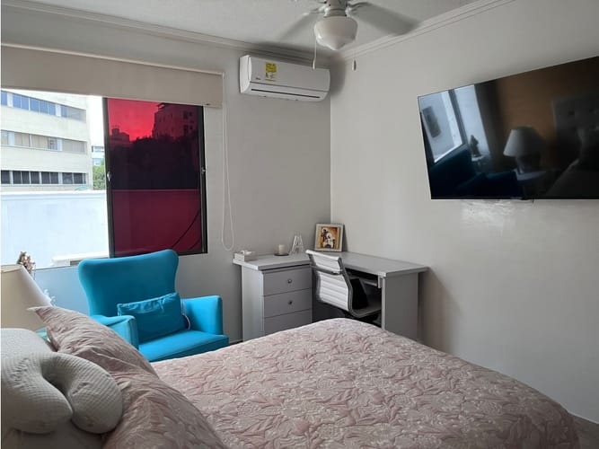 Apartamento de 3 alcobas en venta en Bocagrande, Cartagena, 125 m² · foto 9 de 14