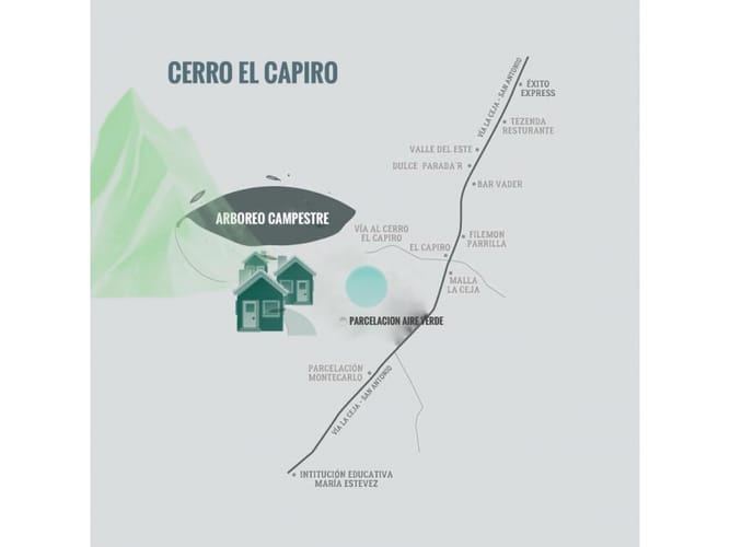 Lote en venta en Guamito, La Ceja, 4402 m² · foto 5 de 5