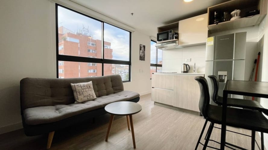 Apartaestudio en venta en Chapinero, Bogotá, 29 m² · foto 11 de 20