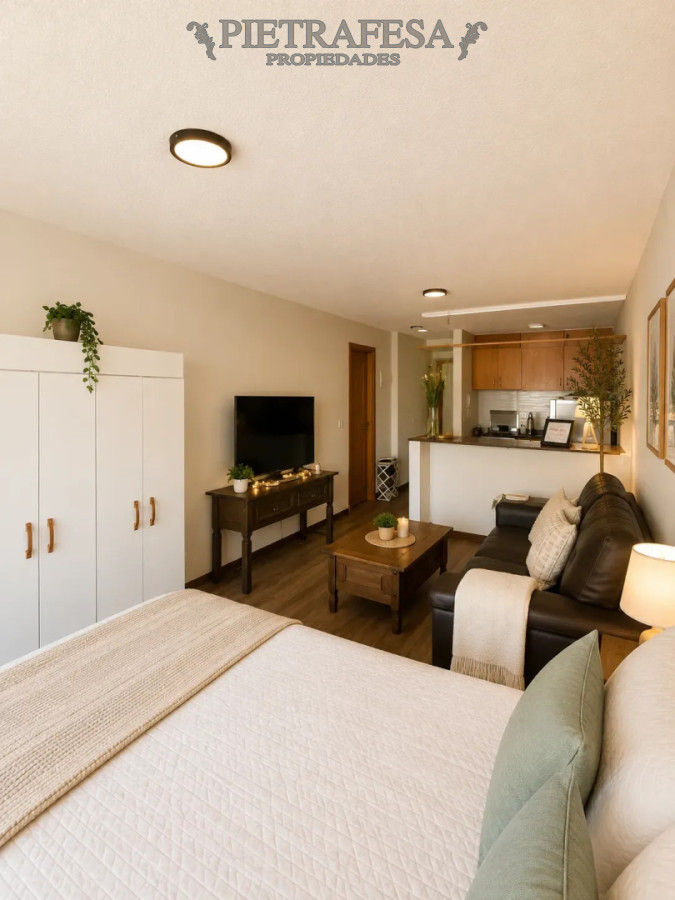 Apartamento en alquiler, monoambiente, 1 baño, terraza. Punta Carretas. · Foto 11