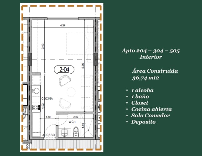 Apartamento en venta en Chicó Reservado, Bogotá · foto 5 de 5