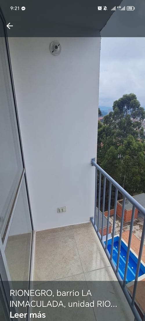 Apartamento de 3 alcobas en venta en El Porvenir, Rionegro, 51 m² · foto 2 de 9