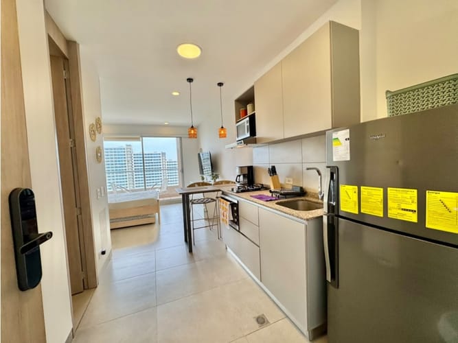 Apartaestudio en venta en Don Jaca, Santa Marta, 31 m² · foto 9 de 9
