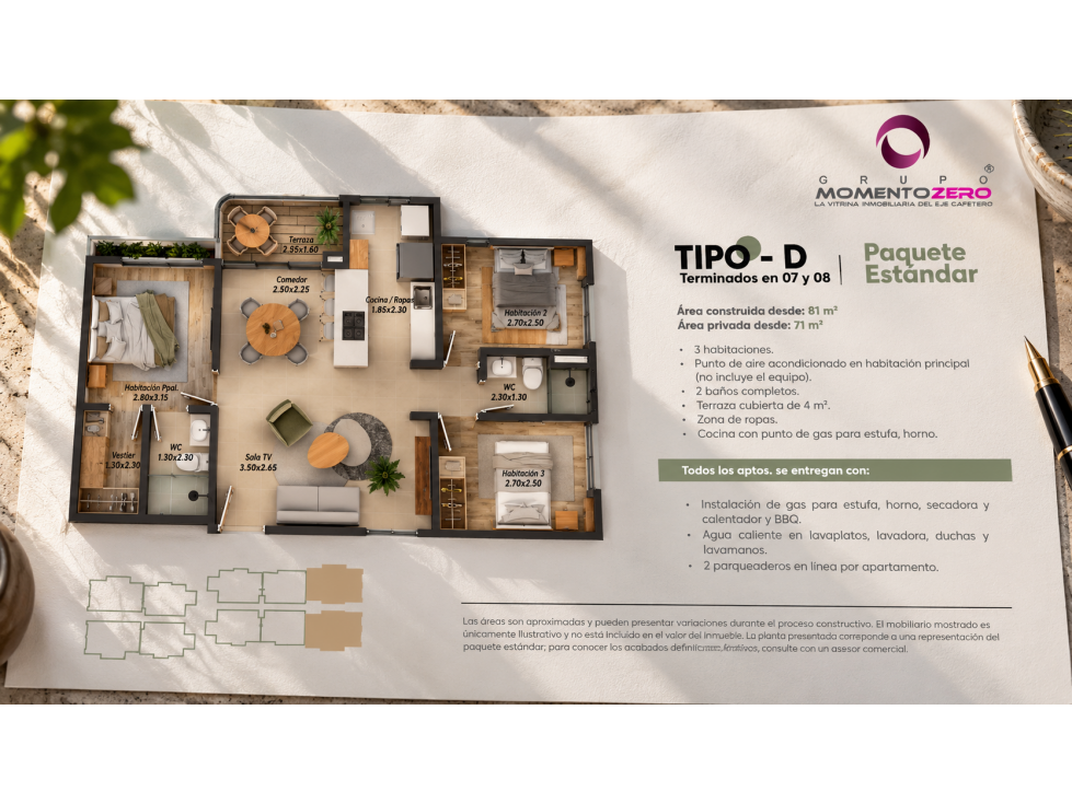 Apartamento en venta en Cerritos, Pereira · foto 11 de 11