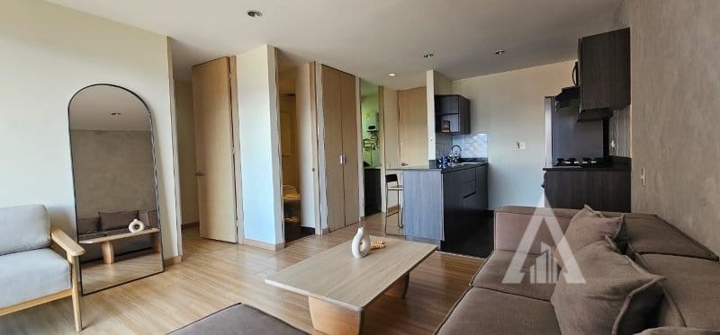 Apartamento de 1 alcoba en arriendo en El Poblado, Medellín, 57 m² · foto 10 de 14